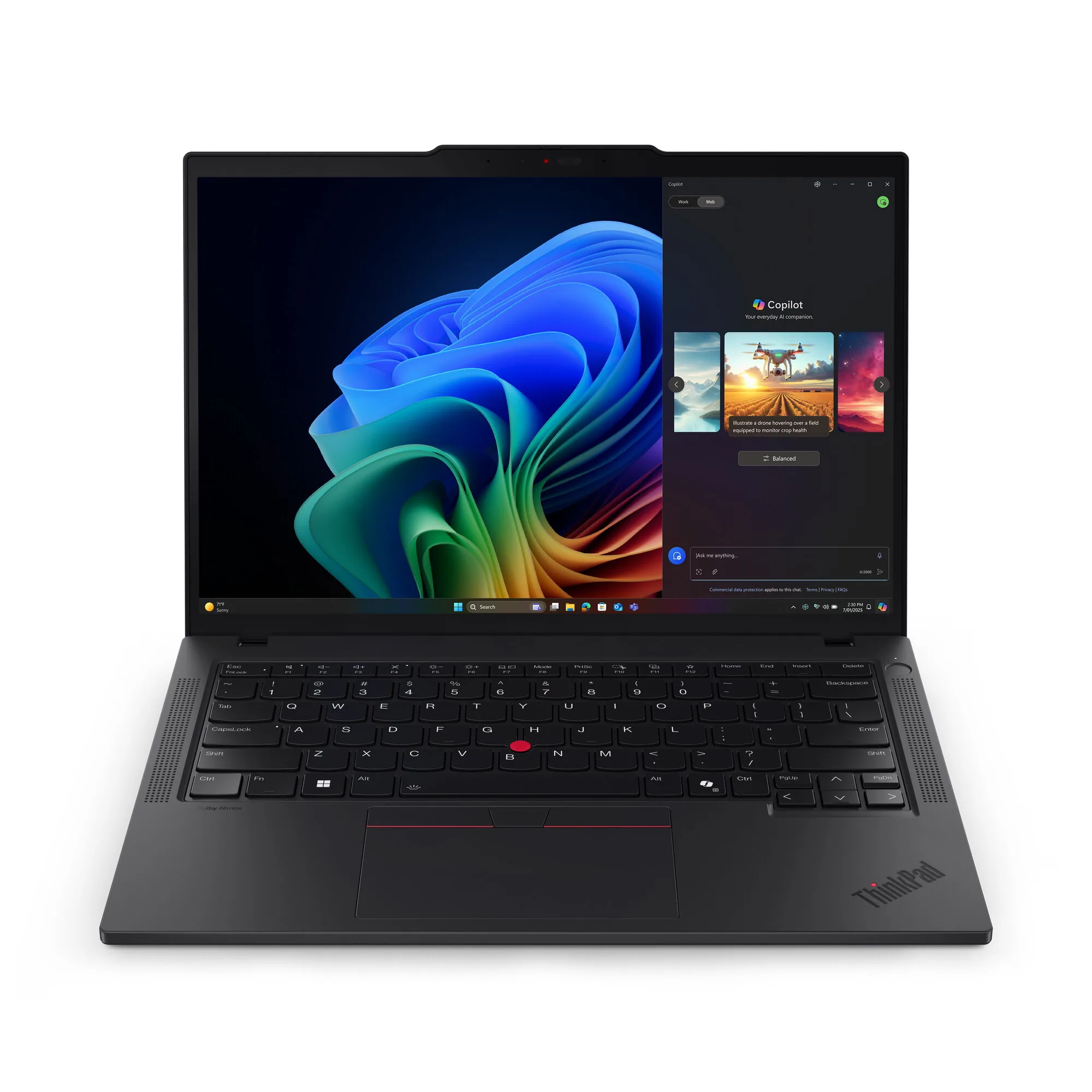 Lenovo ThinkPad T14 Gen 6 (AMD) Copilot+ PC Laptop, AMD Ryzen AI 5 PRO, 32 GB – Bild 3