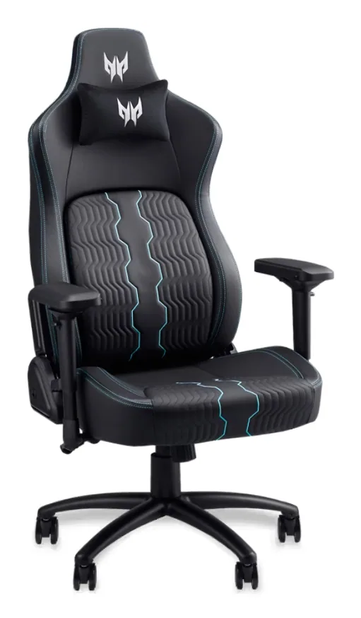 Acer PGC371 Universal-Gamingstuhl Schwarz, Blau – Bild 2