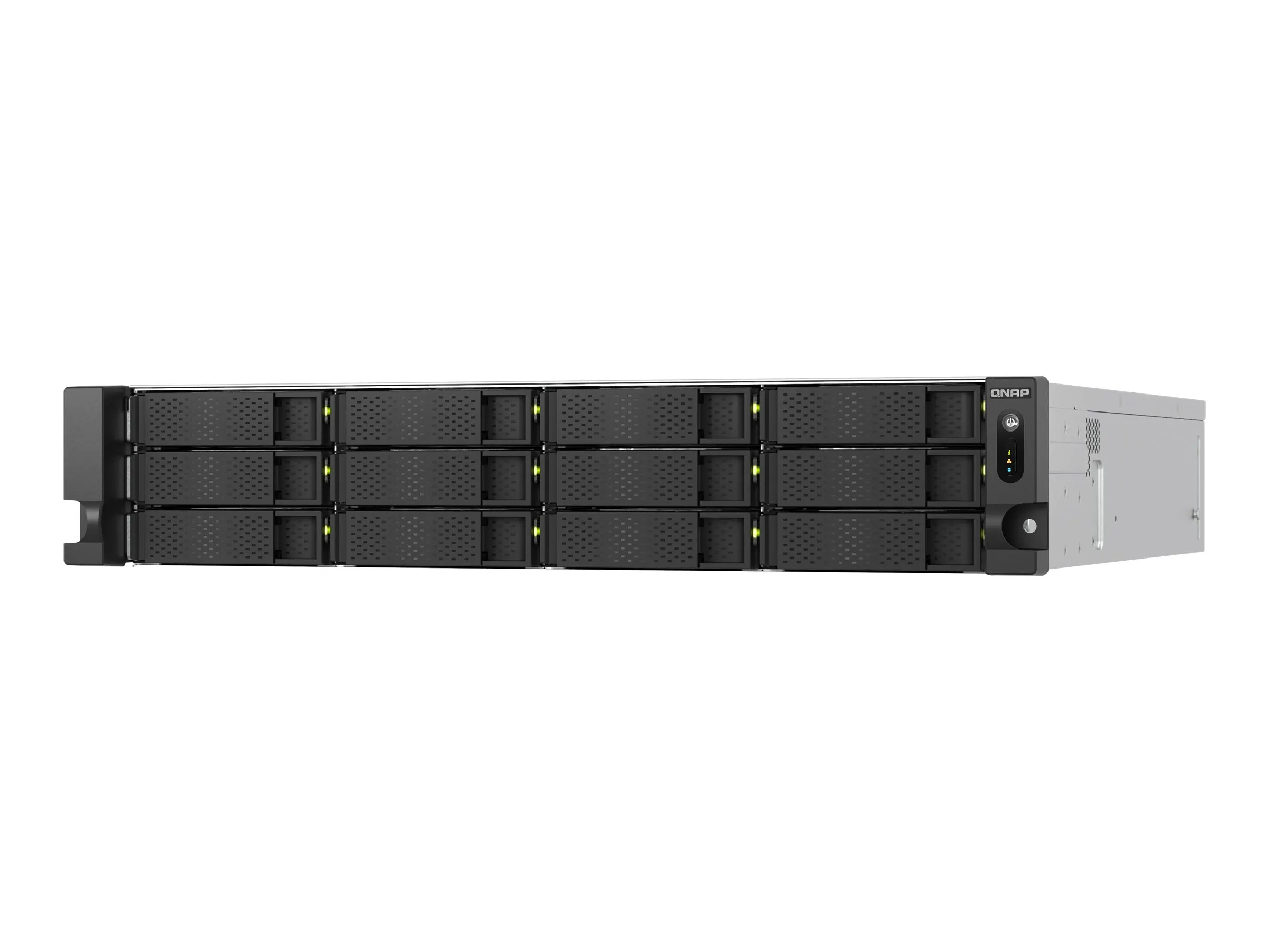 QNAP TS-H1277AXU-RP NAS Rack (2U) AMD Ryzen™ 5 16 GB DDR5 0 TB QuTS hero Schwarz