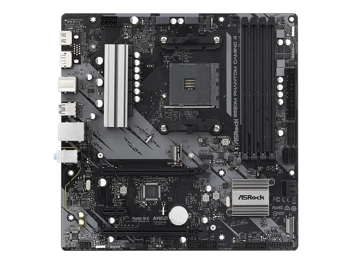 ASRock B550M Phantom Gam. 4      AM4 mATX HDMI/DP       DDR4 retail