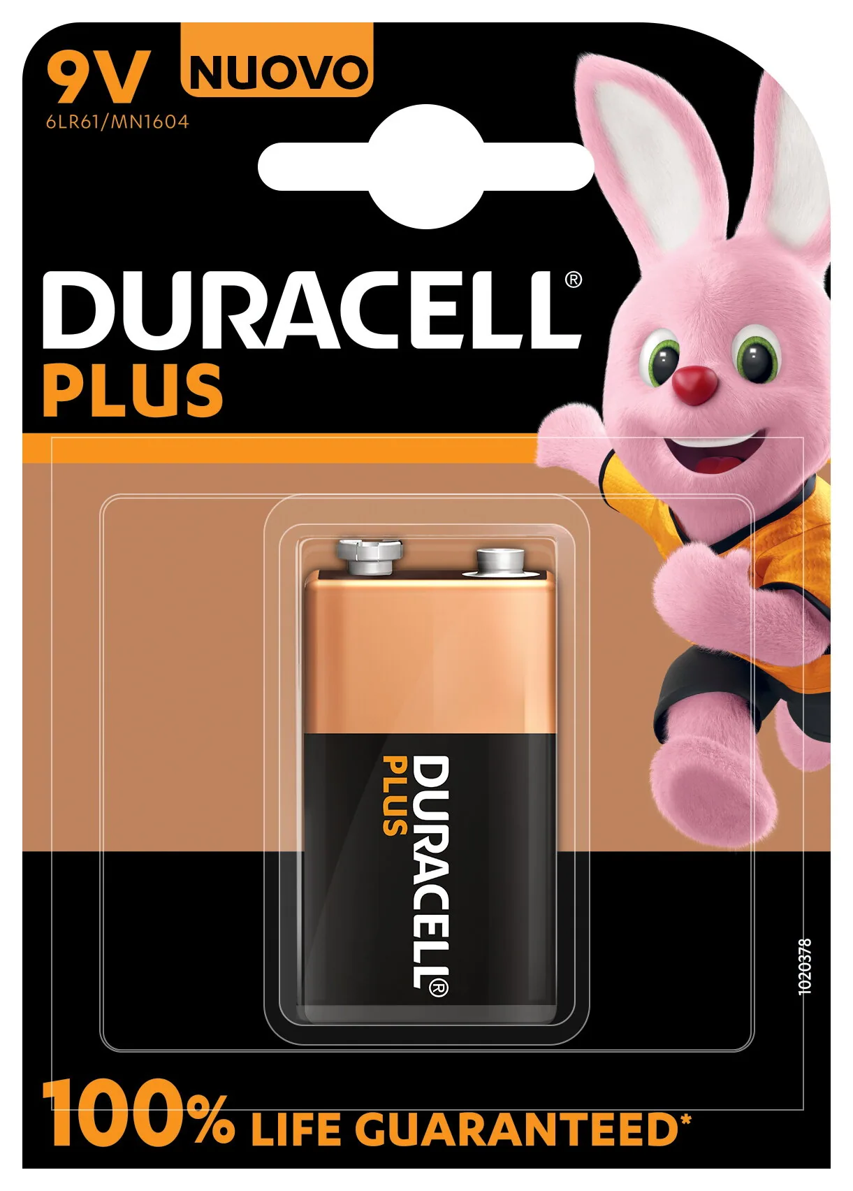 Duracell Plus 100 Einwegbatterie 9V Alkali – Bild 1