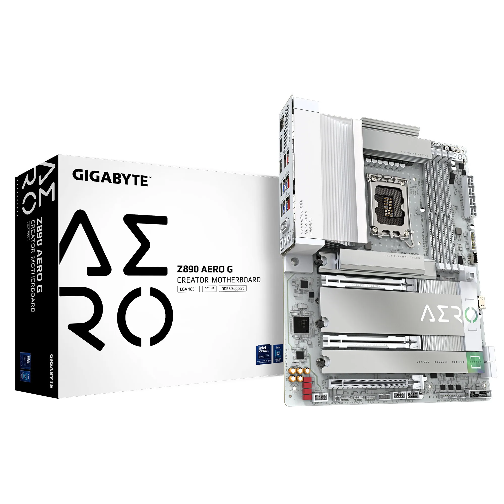 GIGABYTE Z890 AERO G Mainboard – Bild 1