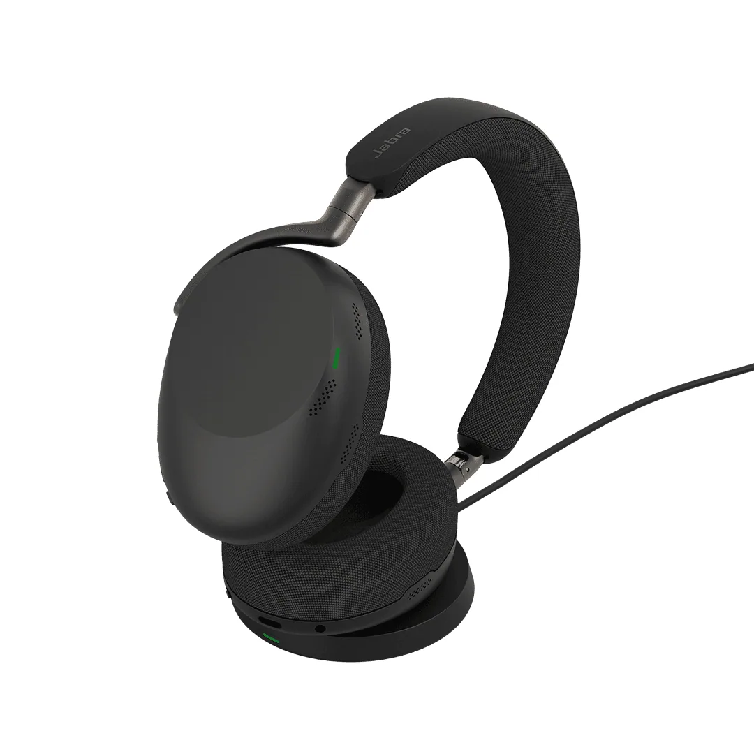 Jabra Evolve3 85 Kopfhörer Verkabelt & Kabellos Kopfband Anrufe/Musik USB Typ-C Bluetooth Schwarz – Bild 2