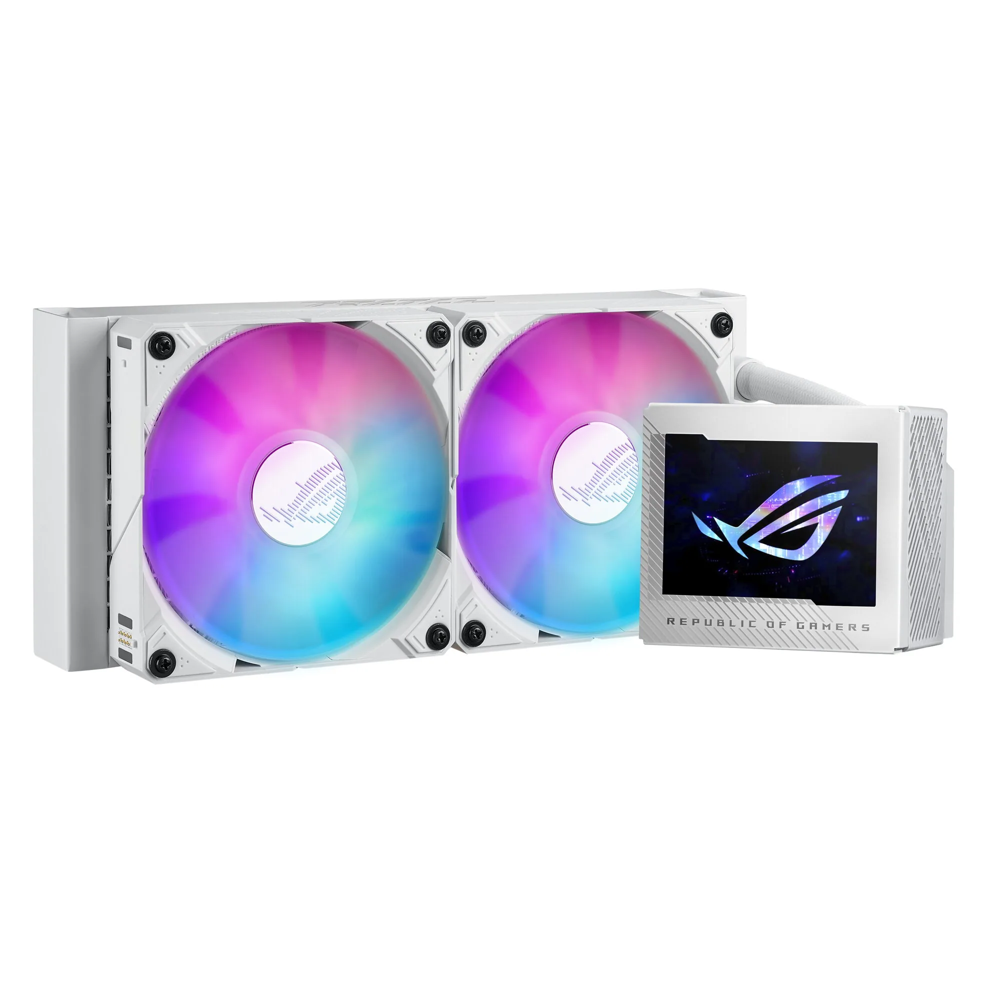 ASUS ROG RYUJIN III 240 ARGB White Edition Prozessor All-in-One-Flüssigkeitskühler 12 cm Weiß 1 Stück(e) – Bild 1