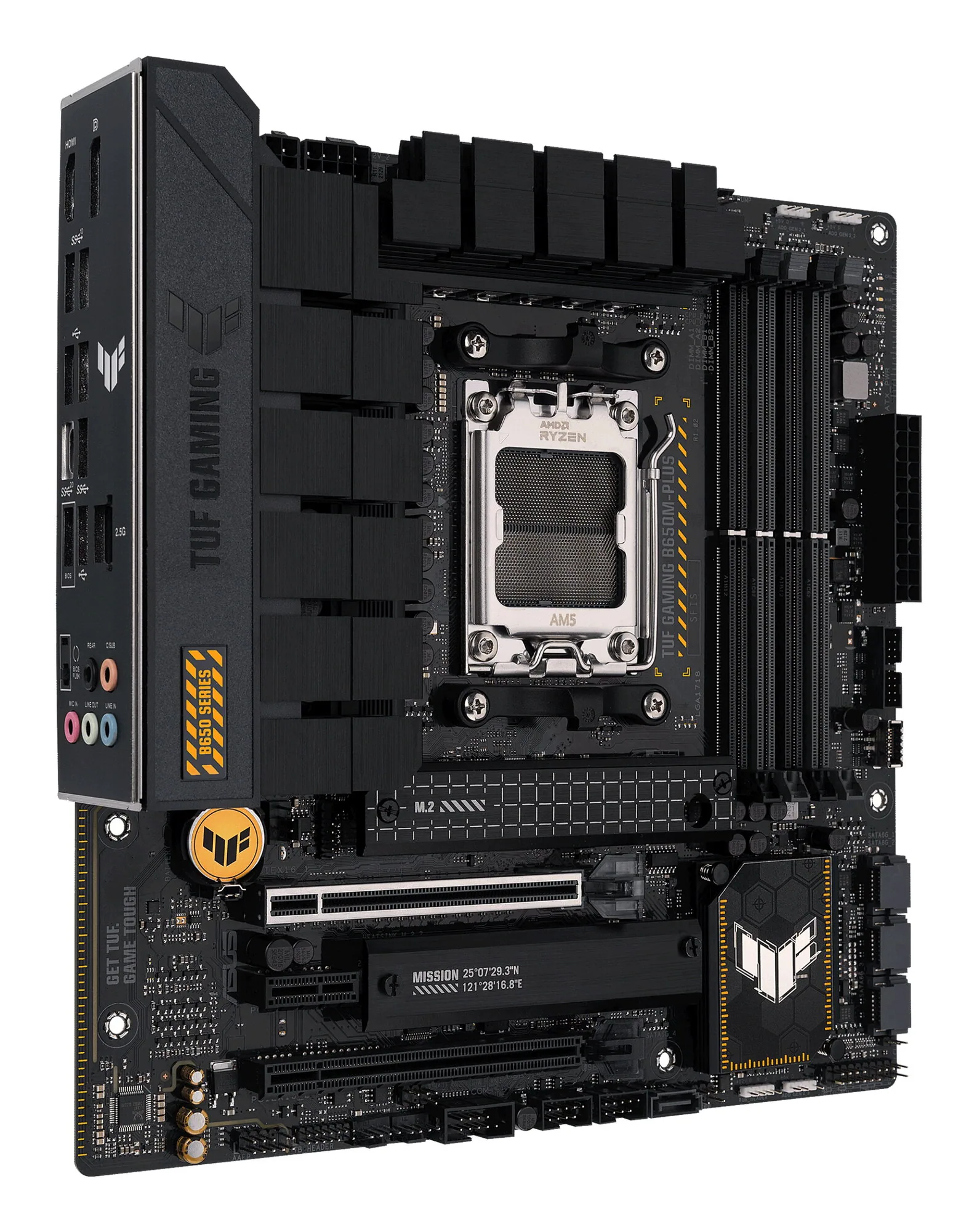 ASUS TUF GAMING B650M-PLUS AMD B650 Sockel AM5 micro ATX – Bild 2
