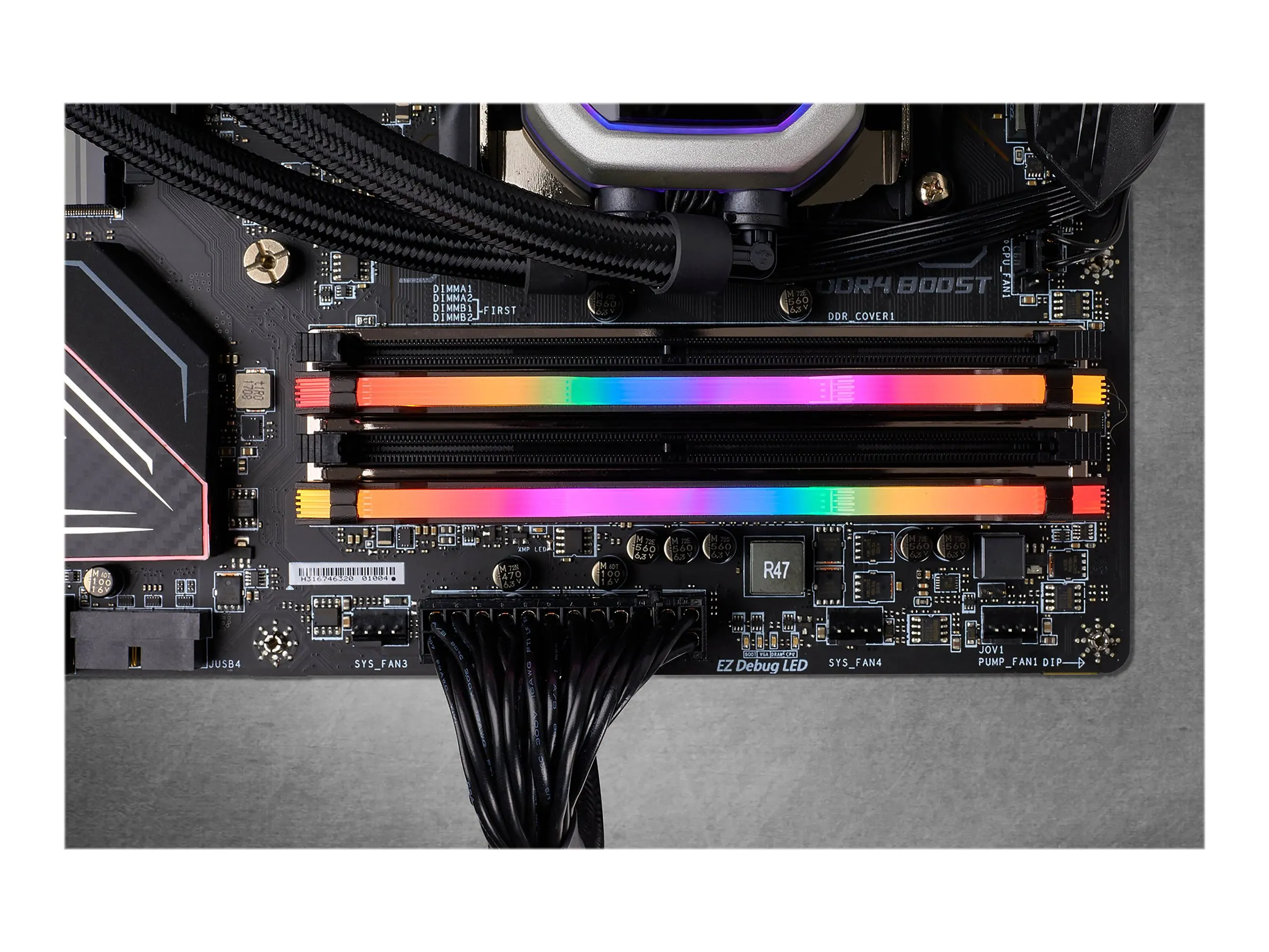 Corsair Vengeance RGB DDR4-3200 CL16 32 GB Kit (2x 16 GB) (CMW32GX4M2E3200C16-TUF)