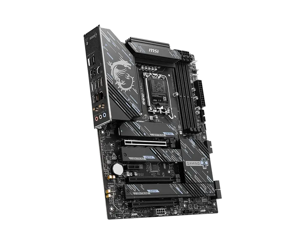 MSI Z890 GAMING PLUS WIFI6E Motherboard Intel Z890 LGA 1851 (Socket V1) ATX – Bild 2