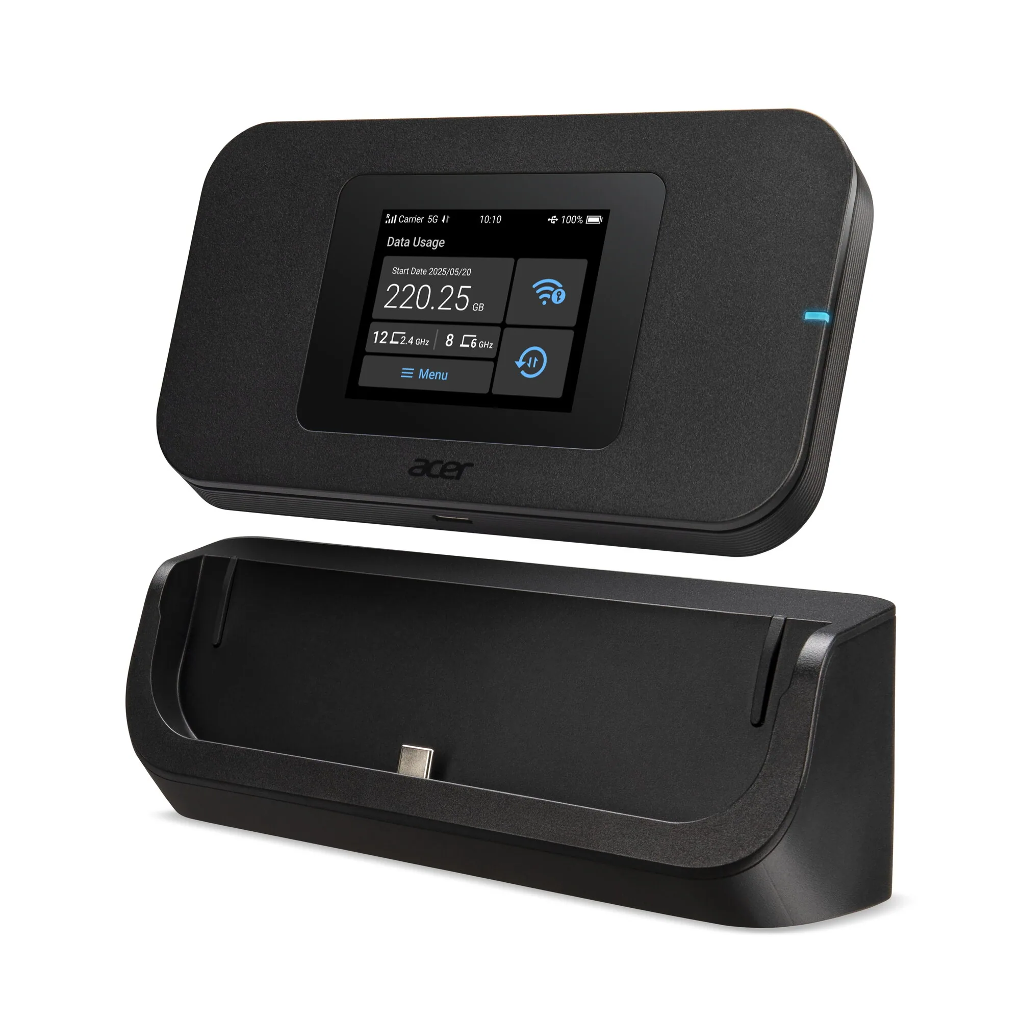 Acer Connect Enduro M4D WLAN-Router Dual-Band (2,4 GHz/5 GHz) 5G Schwarz – Bild 1