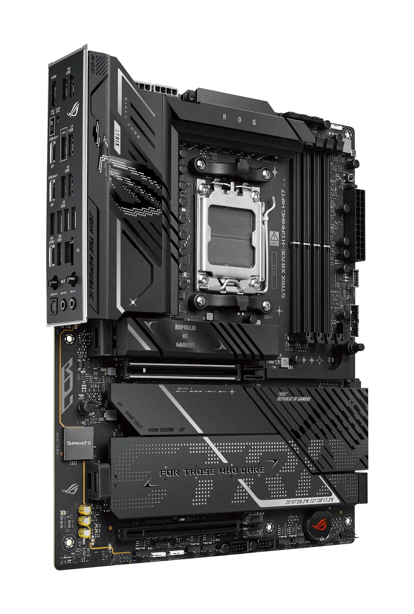 ASUS ROG STRIX X870E-H GAMING WIFI7 AMD X870E Sockel AM5 ATX – Bild 2