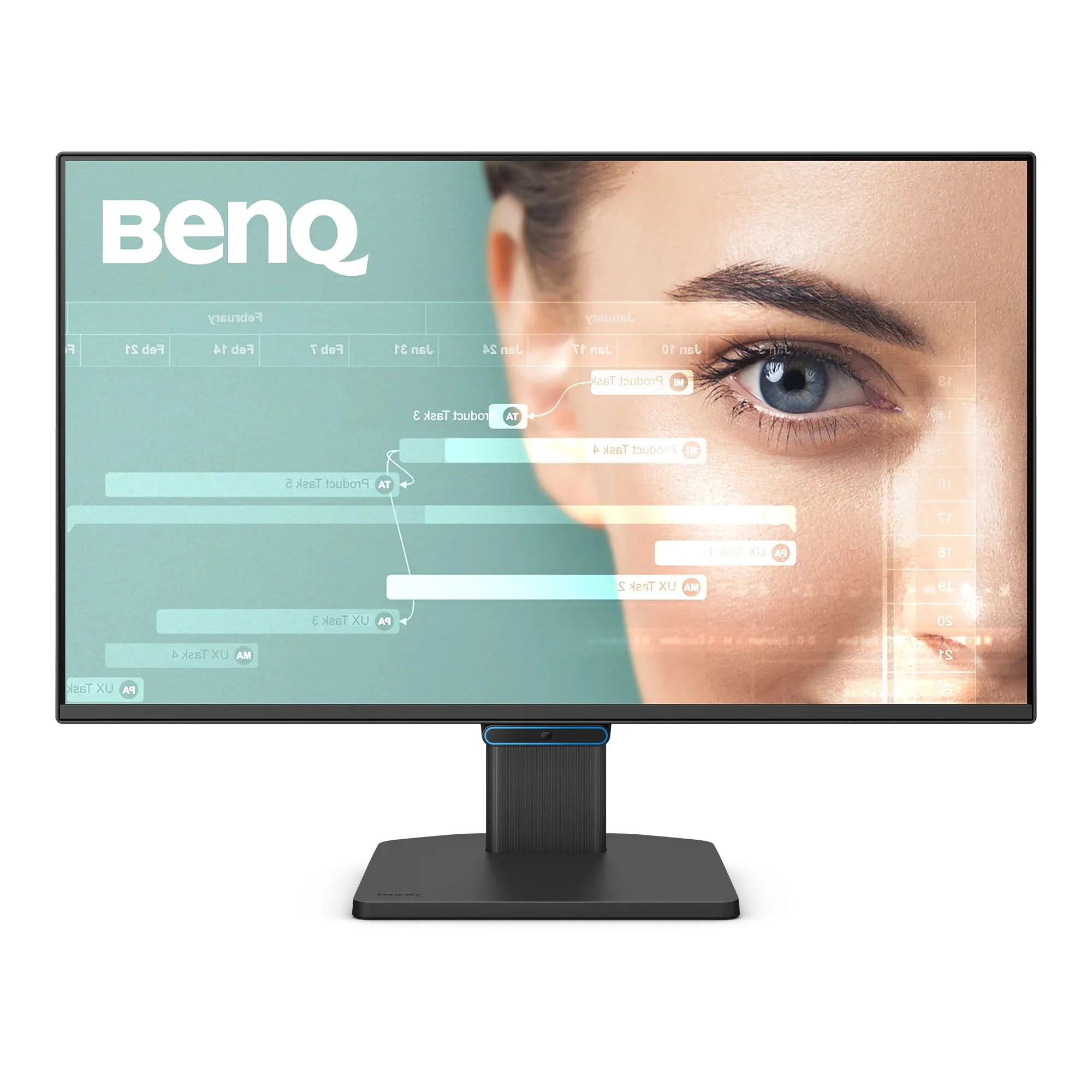 BenQ GW2490C Computerbildschirm 60,5 cm (23.8") 1920 x 1080 Pixel Full HD Schwarz – Bild 1