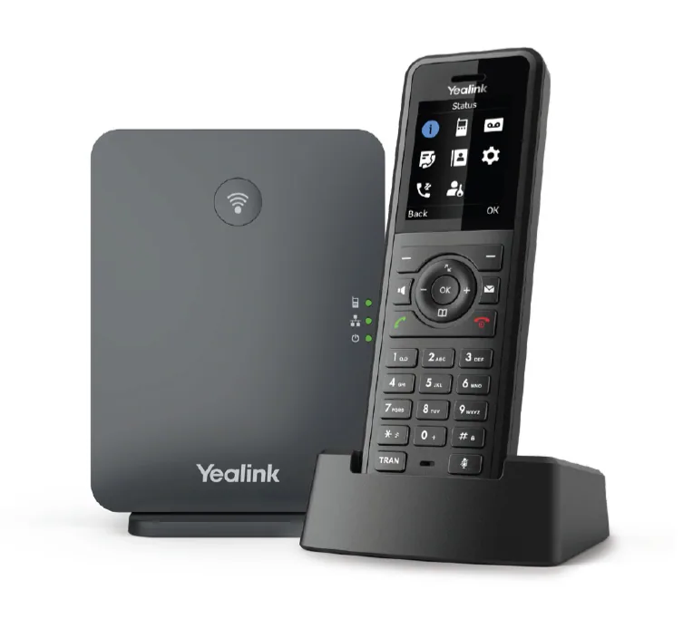 Yealink W77P IP-Telefon Schwarz TFT – Bild 1