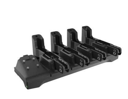 Zebra CRD-ET4X-4S10I1-01 Ladegerät für Mobilgeräte Tablets Schwarz AC Drinnen