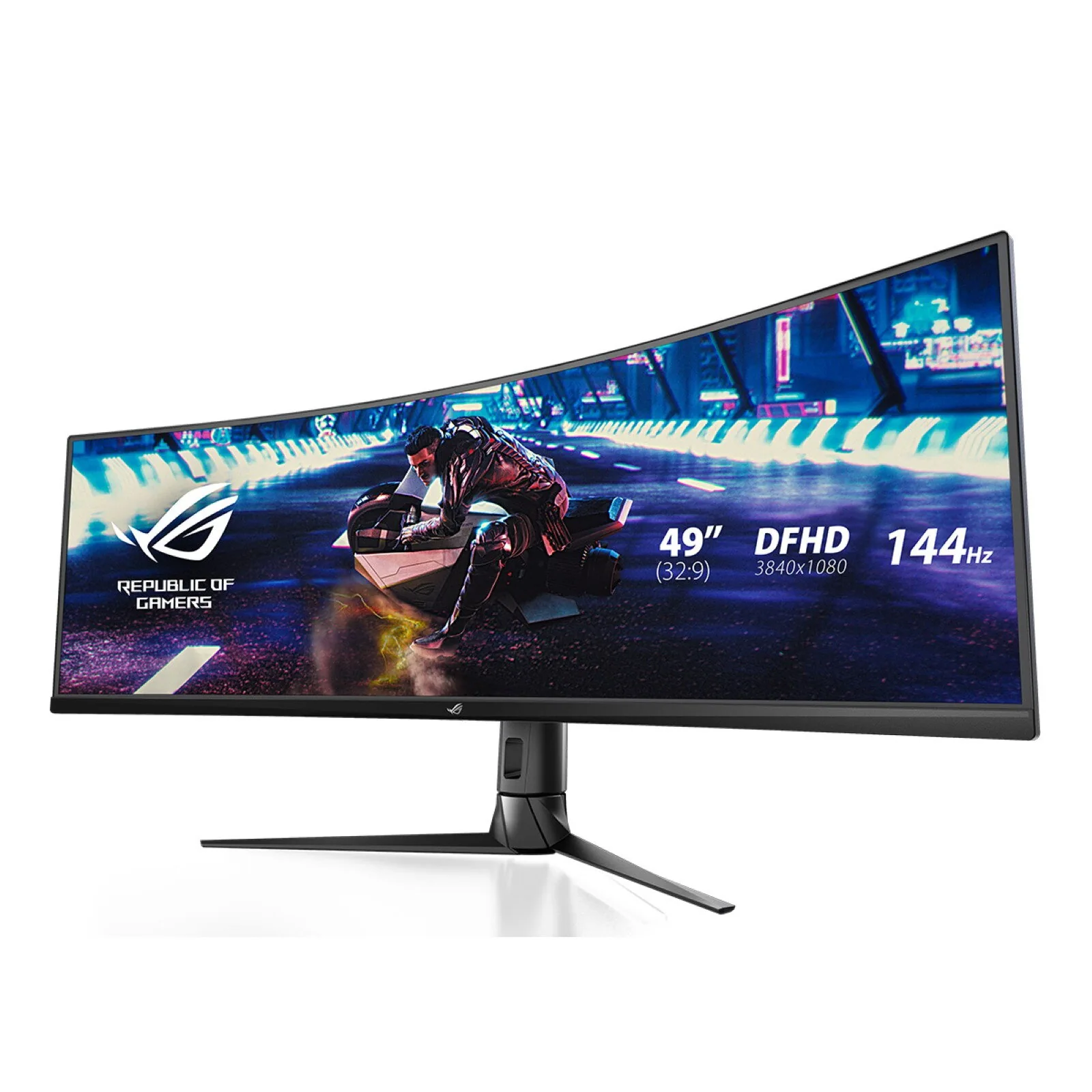 ASUS ROG Strix XG49VQ Computerbildschirm 124,5 cm (49") 3840 x 1080 Pixel UltraWide Full HD LED Schwarz – Bild 1