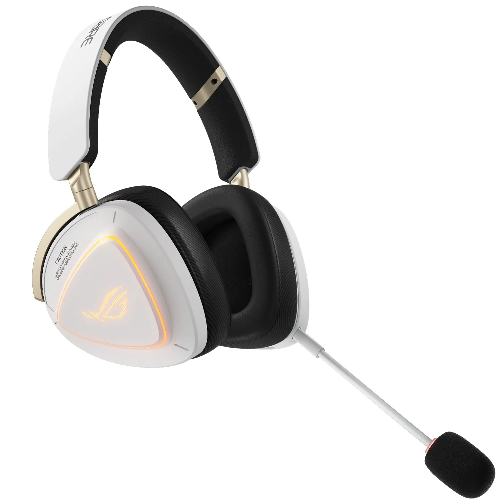 ASUS ROG Delta II-KJP Kopfhörer Verkabelt & Kabellos Kopfband Gaming Bluetooth Schwarz, Weiß – Bild 7