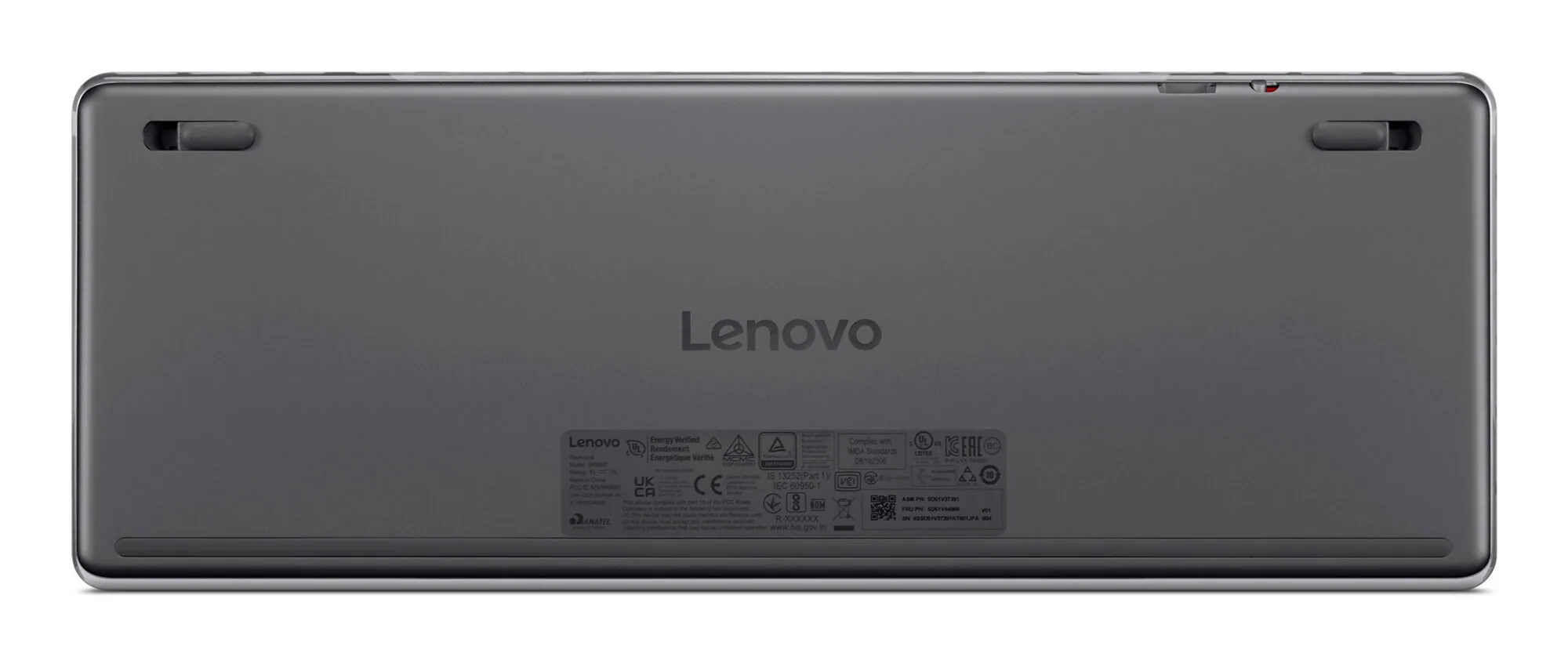 Lenovo 4Y41V37355 Tastatur Heimbüro USB + RF Wireless + Bluetooth Deutsch Grau – Bild 5