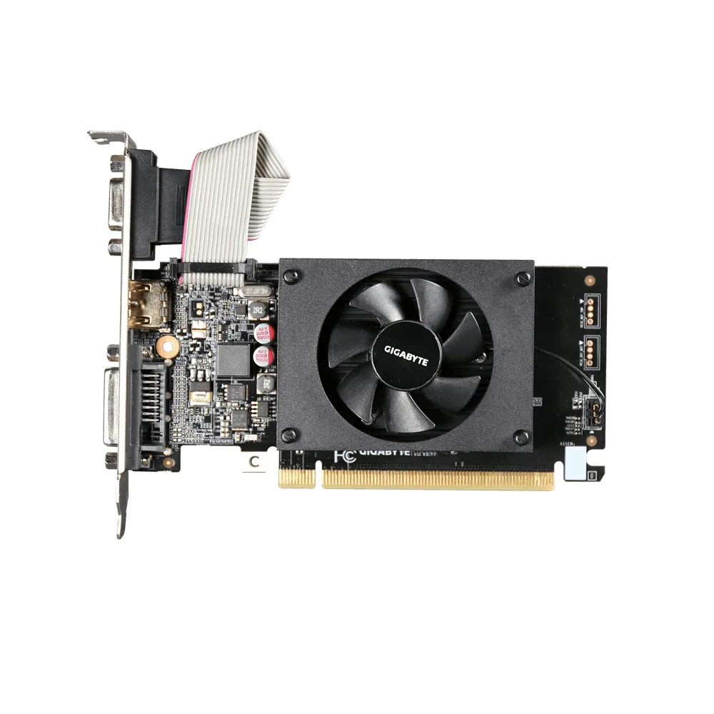 GIGABYTE GV-N710D3-2GL Grafikkarte NVIDIA GeForce GT 710 2 GB GDDR3 – Bild 1