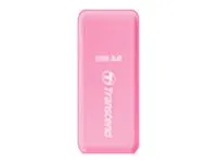 Card Reader Transcend F5 USB3.0 SD/microSD Card Reader pink