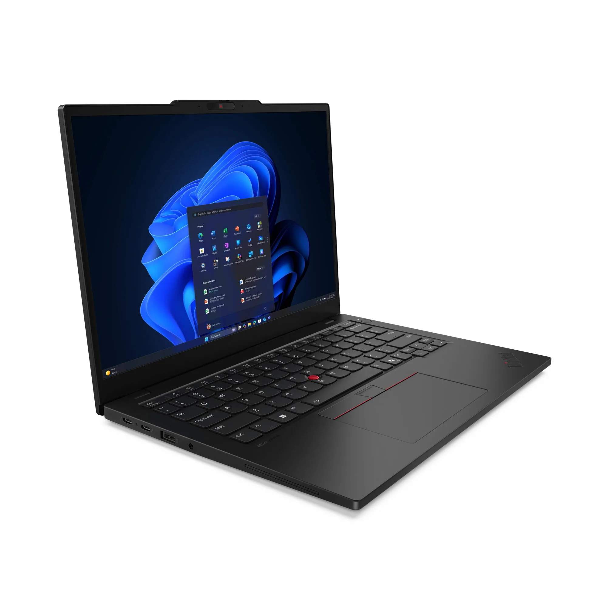 Lenovo ThinkPad L13 Gen 6 (Intel) Intel Core Ultra 5 225U Laptop 33,8 cm (13.3") WUXGA 16 GB LPDDR5x-SDRAM 512 GB SSD Wi-Fi 6E (802.11ax) Windows 11 Pro Schwarz Deutsch – Bild 5
