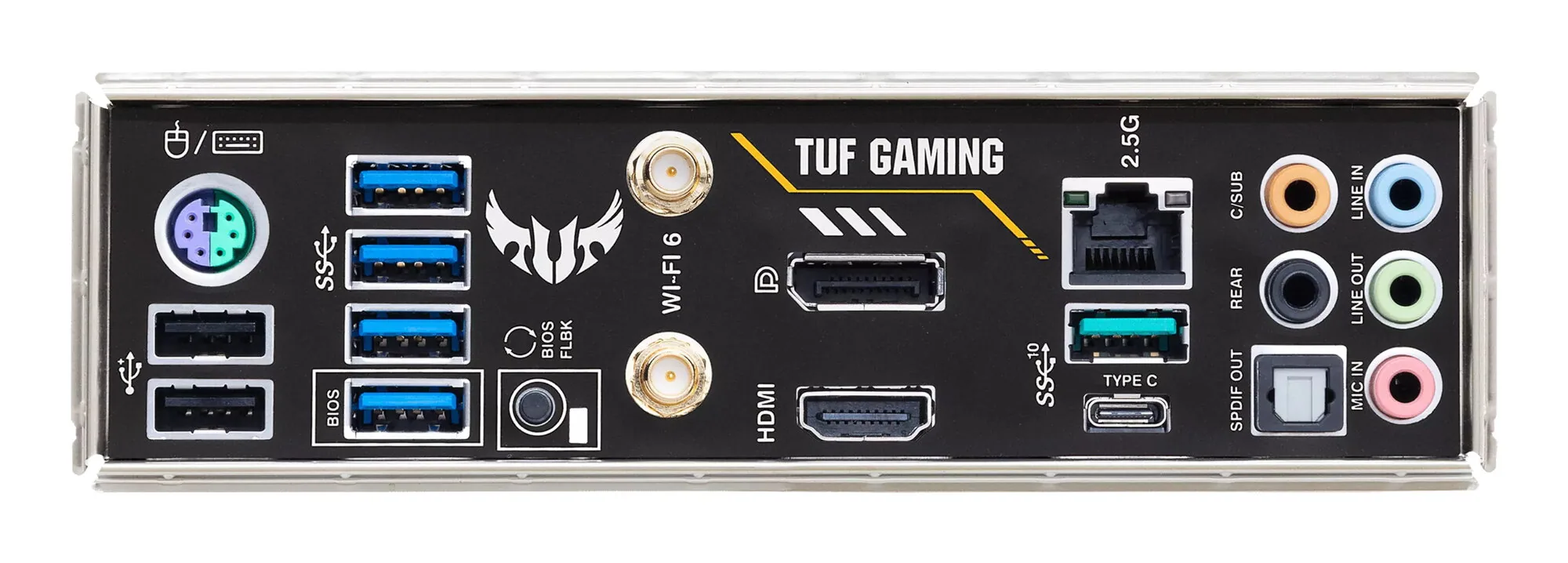 ASUS TUF GAMING B550M-PLUS WIFI II AMD B550 Sockel AM4 micro ATX – Bild 7