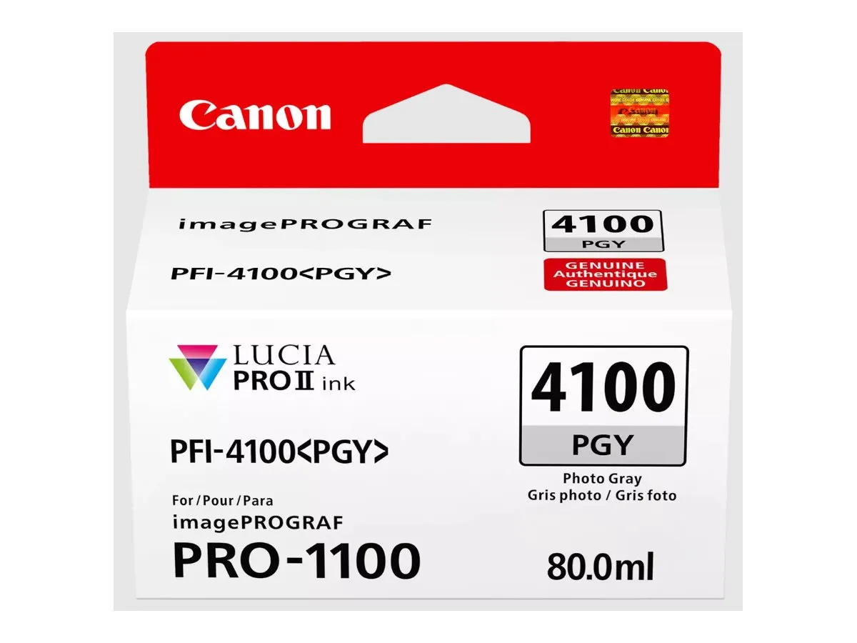 Canon LUCIA PRO II Druckerpatrone Original Standardertrag Foto grau
