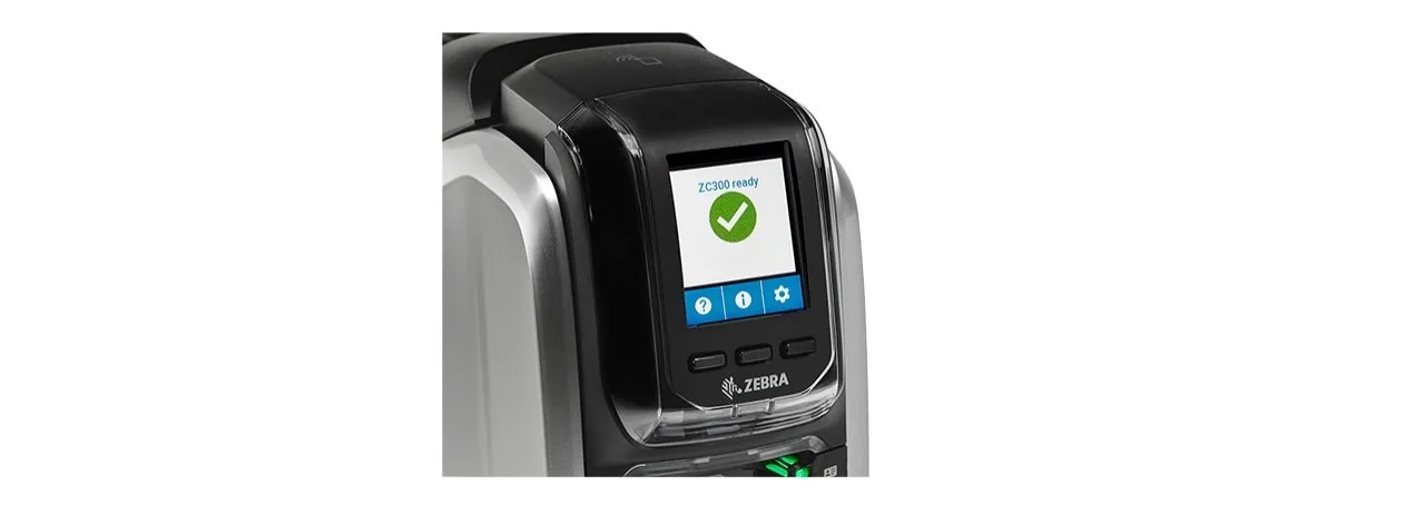Zebra ZC300 Plastikkarten-Drucker Farbstoffsublimation/Wärmeübertragun Farbe 300 x 300 DPI – Bild 2