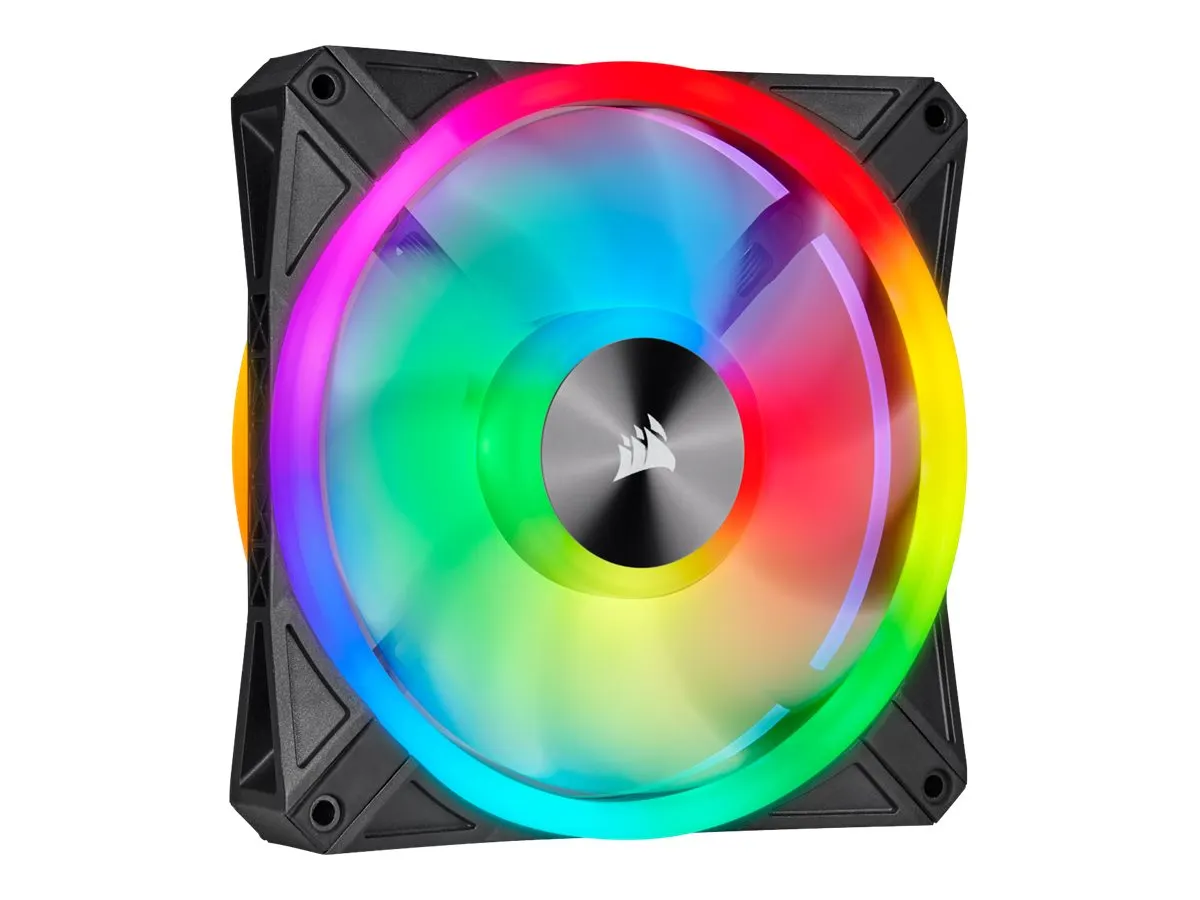 Corsair Lüfter 140*140*25 QL140 RGB Pro LED Fan, Dual Pa