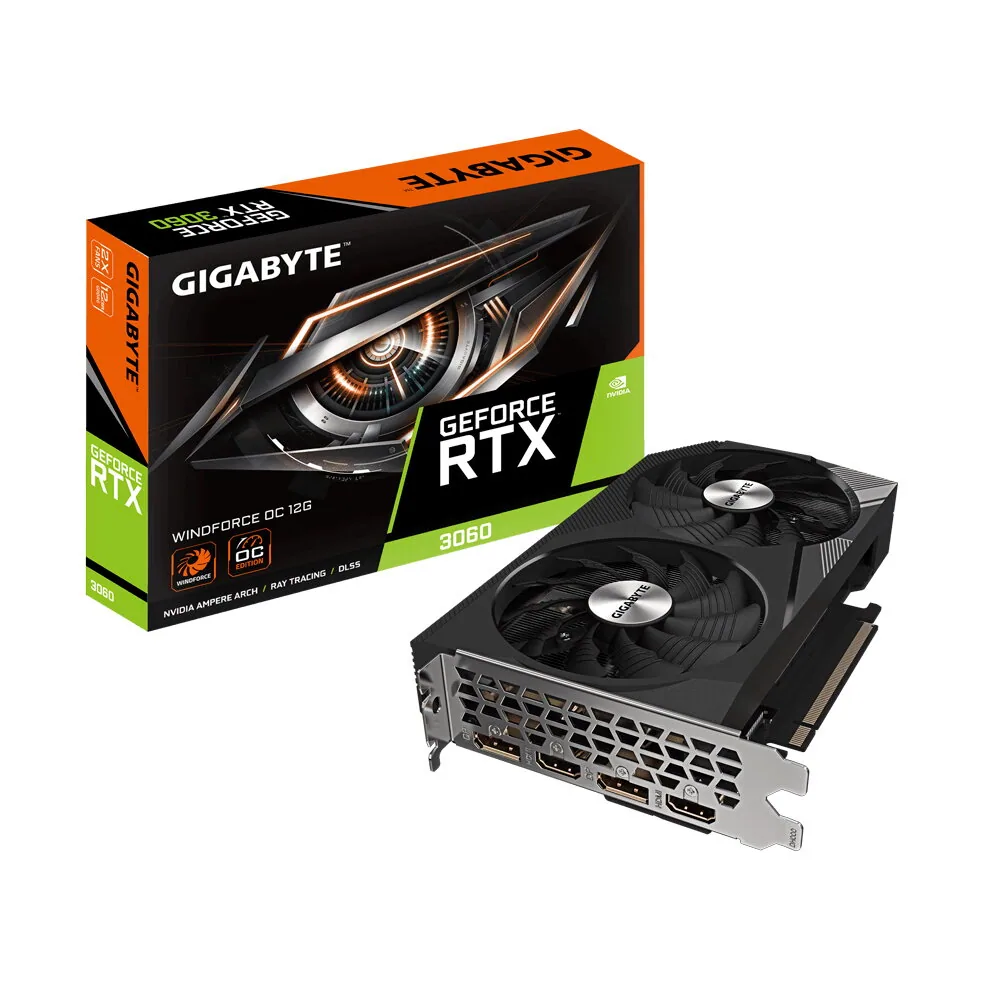 GIGABYTE GeForce RTX 3060 WINDFORCE OC 12G (rev. 2.0) NVIDIA 12 GB GDDR6 – Bild 7