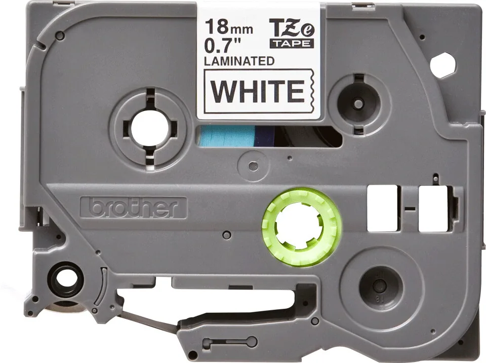 Brother TZE-241 Etiketten erstellendes Band Schwarz auf weiss – Bild 2