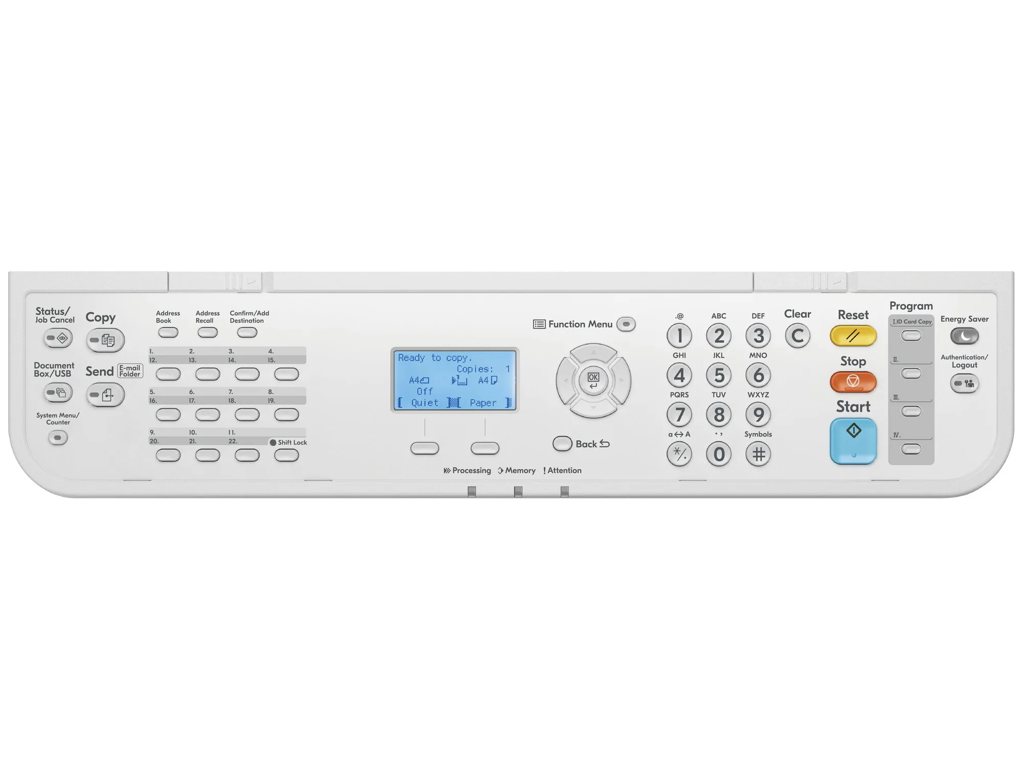 KYOCERA ECOSYS MA4500x Laser A4 1200 x 1200 DPI 45 Seiten pro Minute – Bild 3