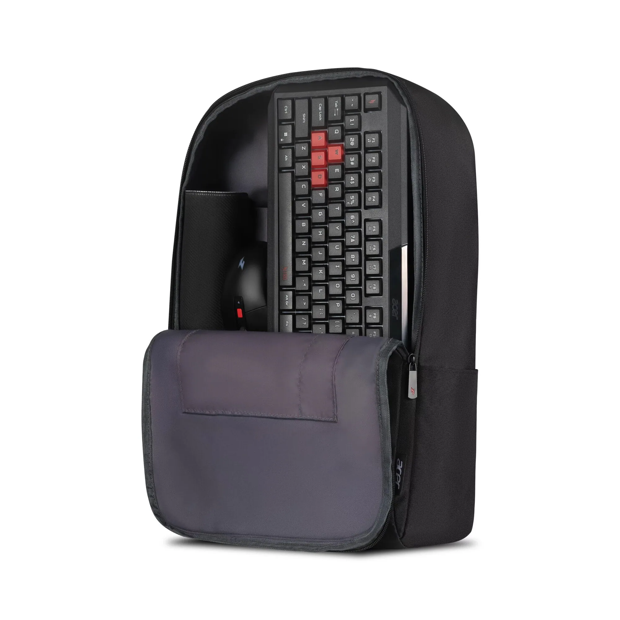 Acer NBG410 Rucksack Lässiger Rucksack Schwarz Polyester – Bild 7