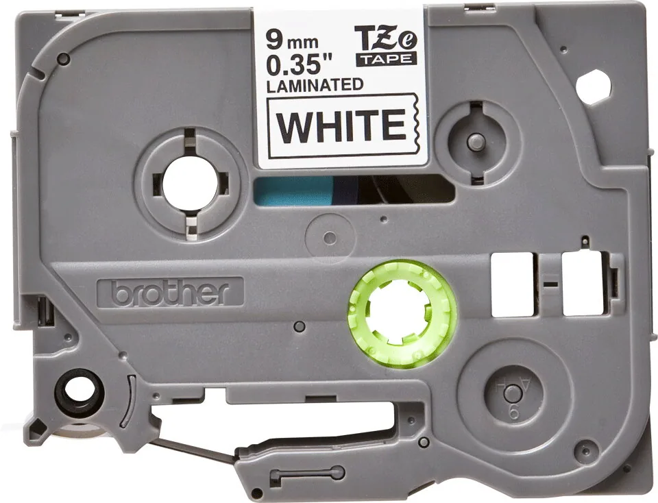 Brother TZE-221 Etiketten erstellendes Band Schwarz auf weiss – Bild 2