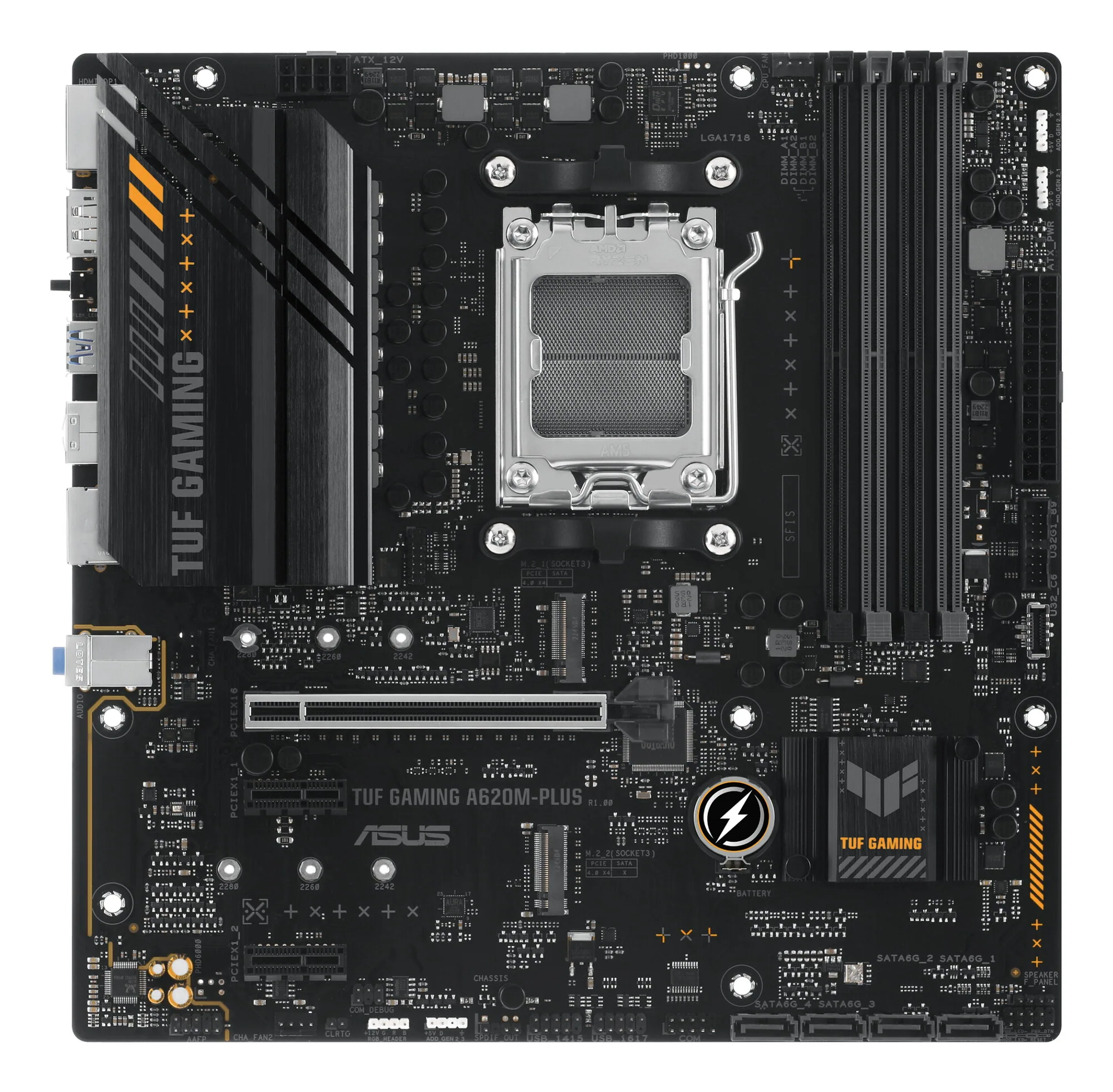 ASUS TUF GAMING A620M-PLUS AMD A620 Sockel AM5 micro ATX – Bild 3