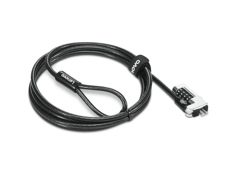 Lenovo 4XE1F30278 Kabelschloss Schwarz 1,8 m – Bild 1