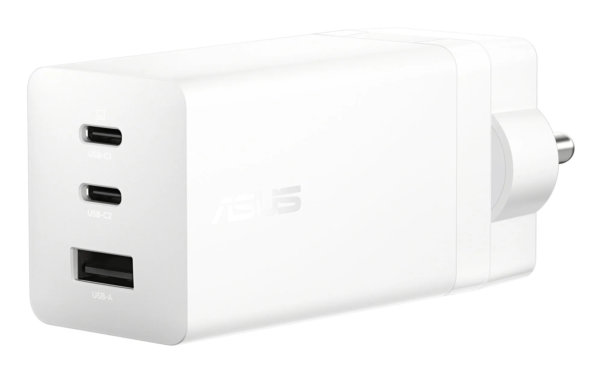 ASUS 100W USB-C GaN Charger Universal Weiß AC Schnellladung Drinnen – Bild 2