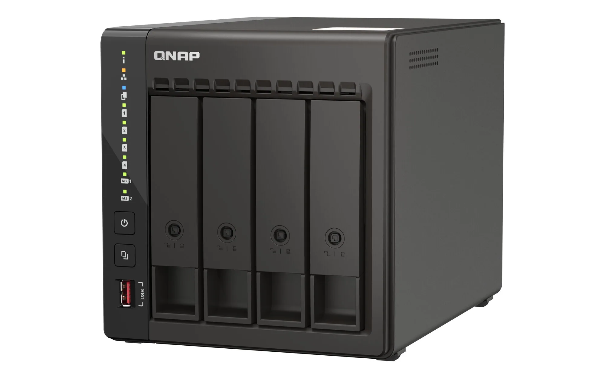 QNAP QVP-41C NAS & Speicherserver Tower Intel® Celeron® J6412 8 GB DDR4 0 TB Schwarz – Bild 5