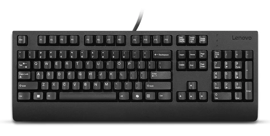 Lenovo Preferred Pro II Tastatur Heimbüro USB Hebräisch Schwarz – Bild 1