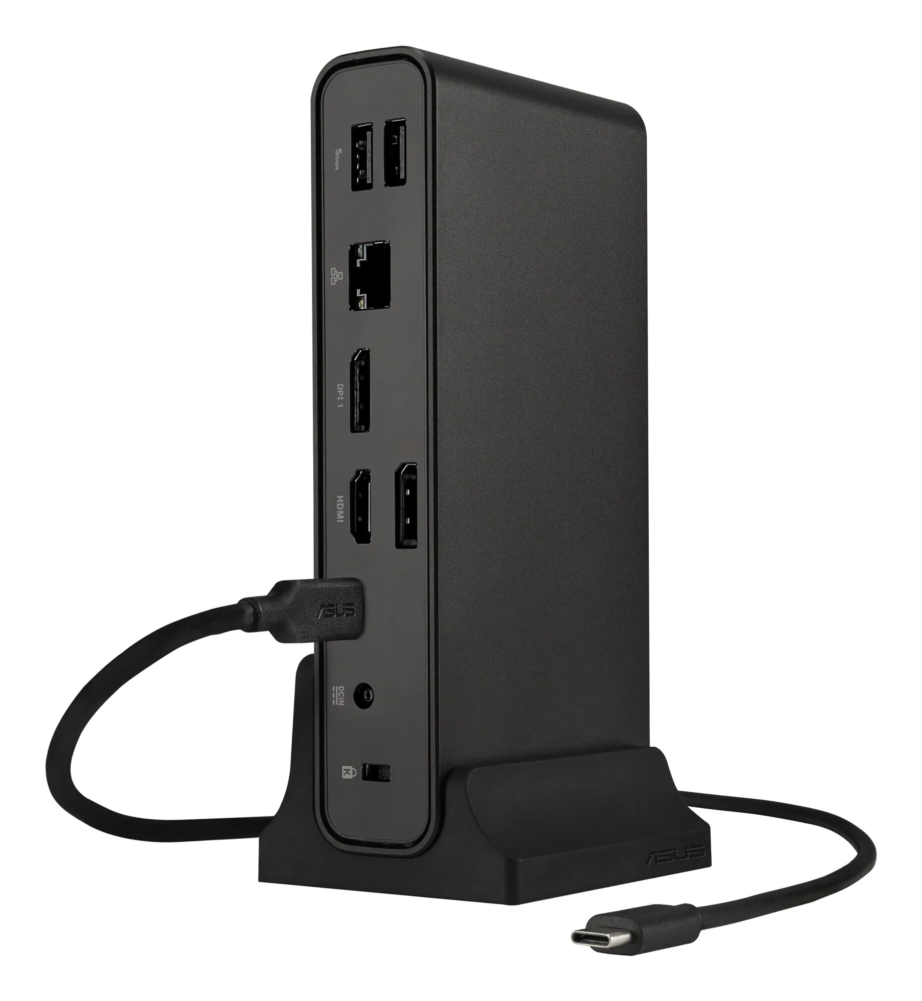 ASUS Triple Display USB-C Dock Duo DC301 Kabelgebunden Schwarz – Bild 5
