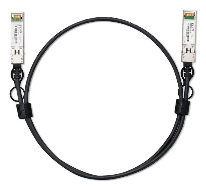 Zyxel DAC25G-1M-ZZ0101F InfiniBand/Glasfaserkabel SFP28 DAC Schwarz – Bild 1
