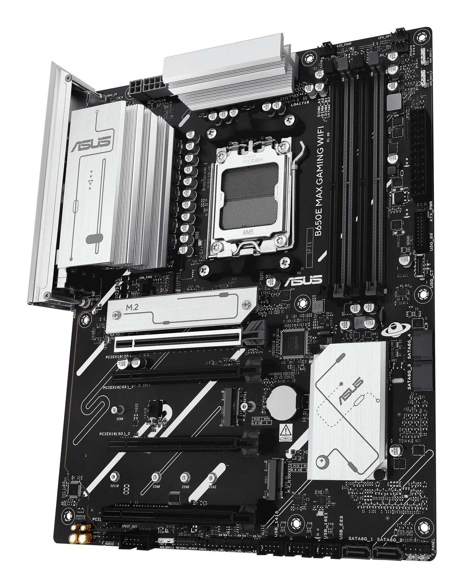 ASUS B650E MAX GAMING WIFI AMD B650 Sockel AM5 ATX – Bild 5