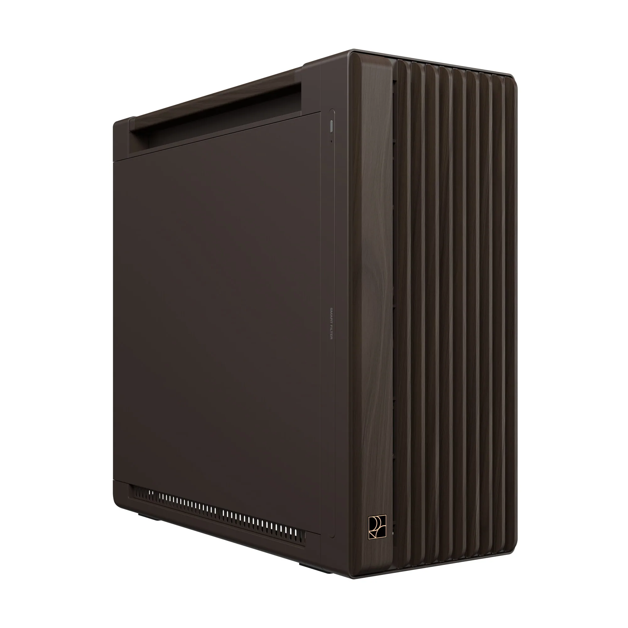 ASUS ProArt PA602 Wood Edition Retro Brown - Metal Panel Midi Tower Braun – Bild 1