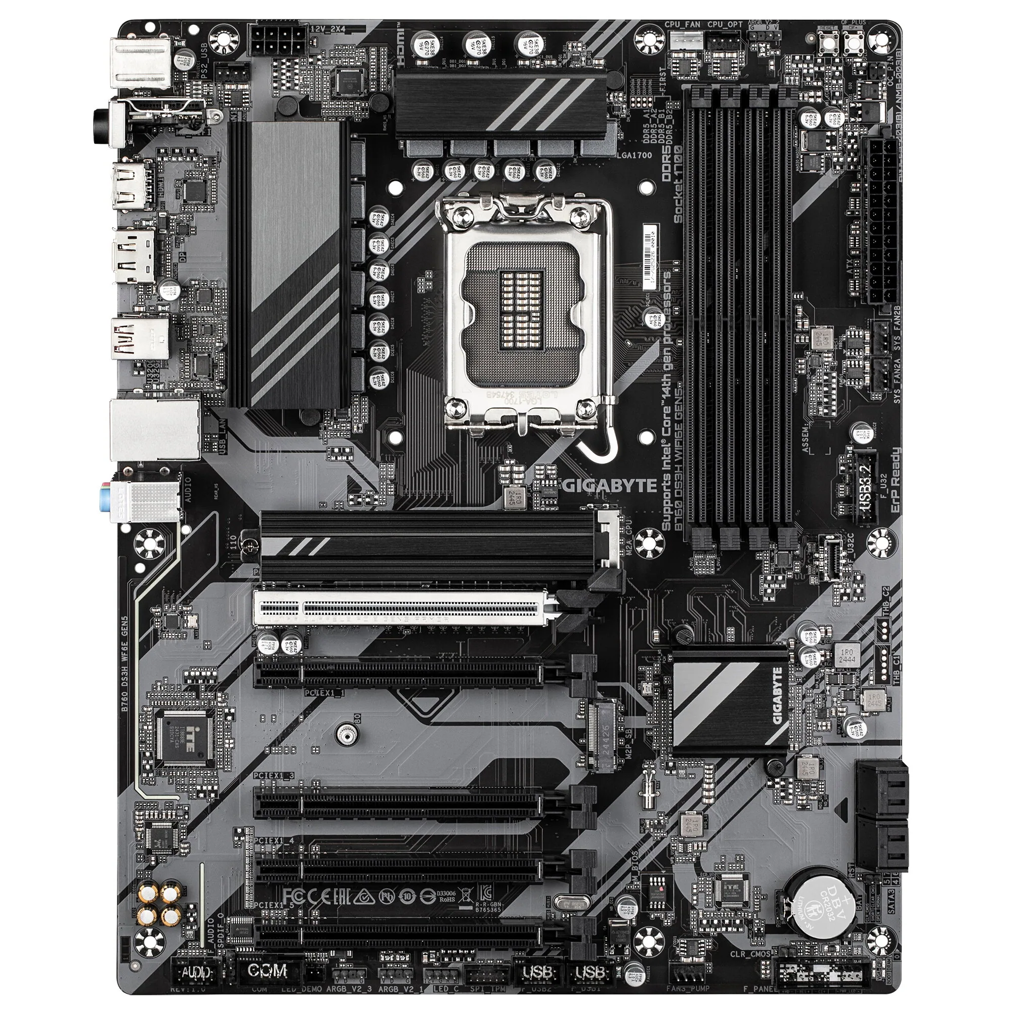 GIGABYTE B760 DS3H WIFI6E GEN5 Mainboard – Bild 2