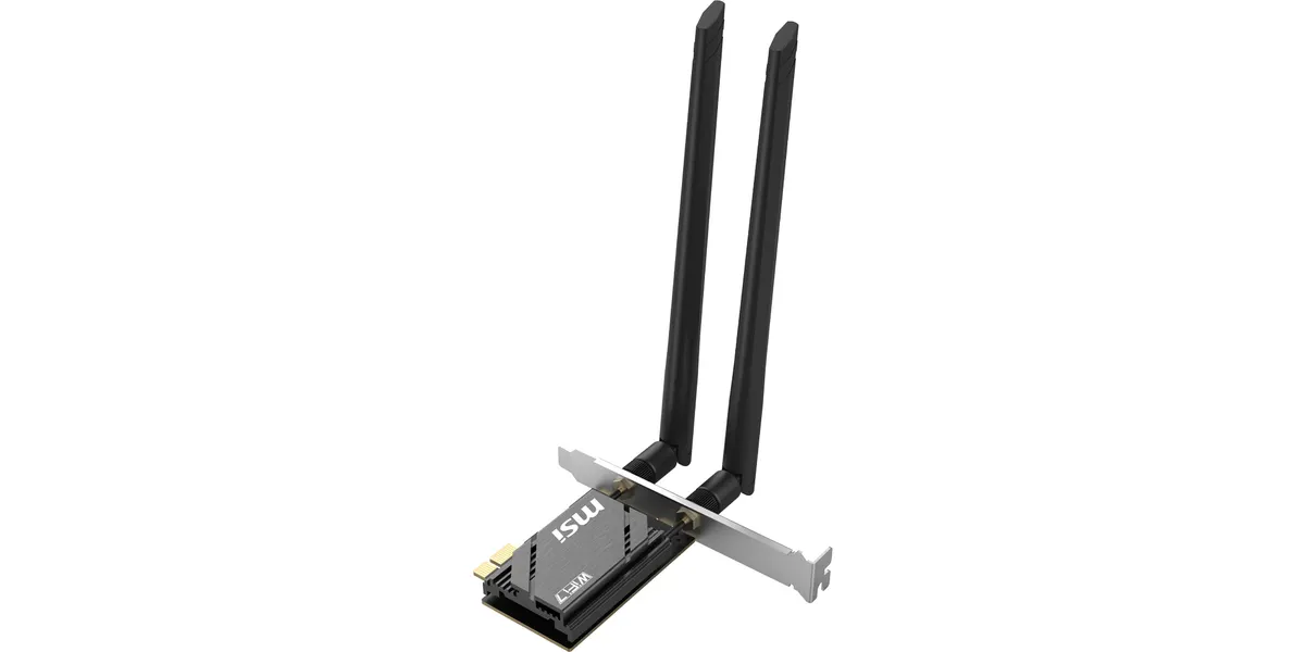MSI Herald BE6500 WiFi7 PCIe x1 card