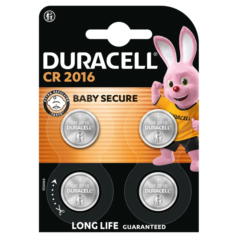 Duracell 5000394119314 Haushaltsbatterie Einwegbatterie CR2016 Lithium – Bild 2