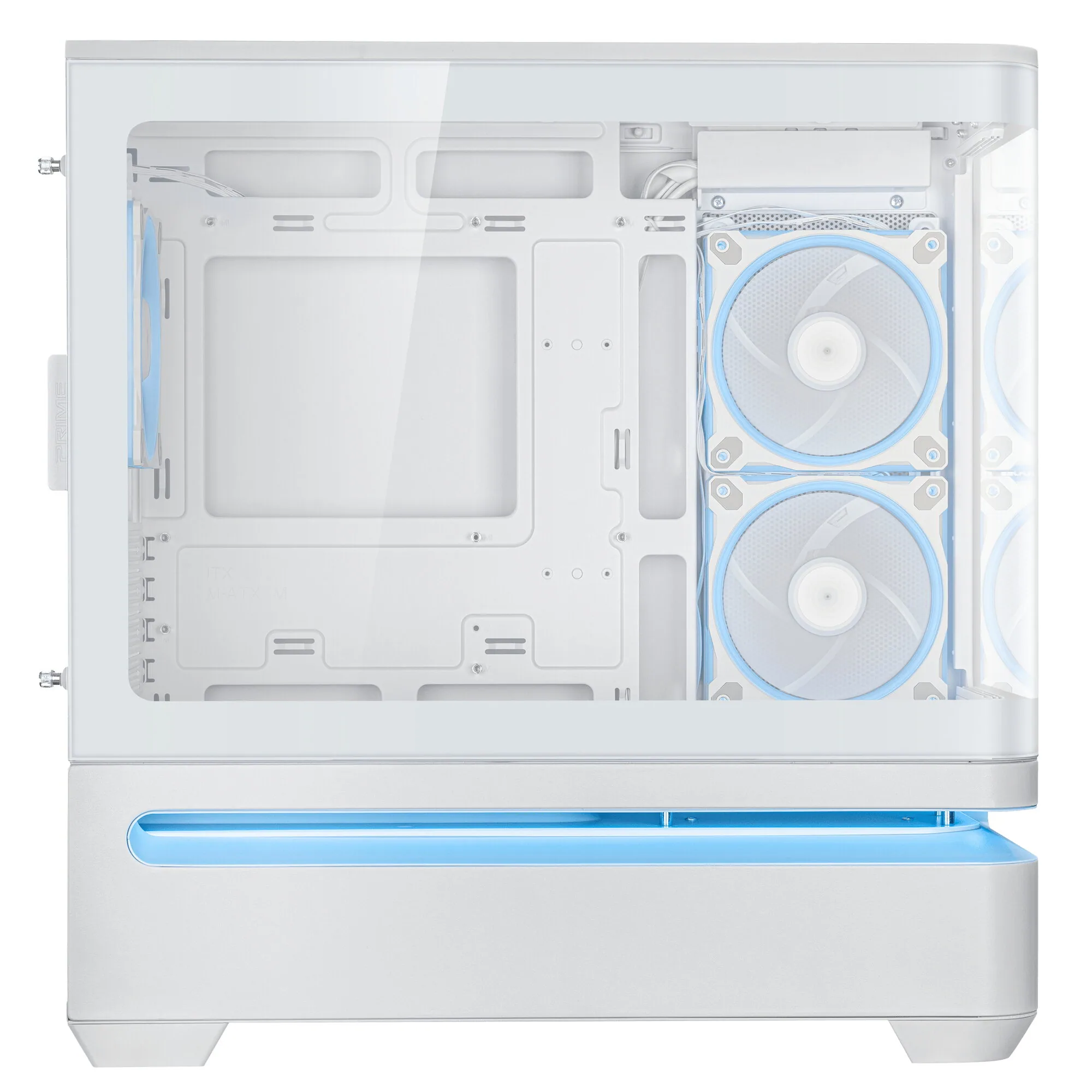 ASUS PRIME AP202 ARGB Mini Tower Weiß – Bild 8