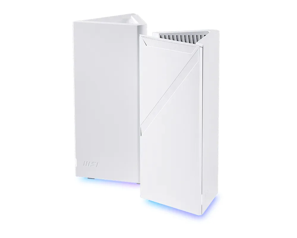 MSI Roamii BE Pro Mesh System Dual-Band (2,4 GHz/5 GHz) Wi-Fi 7 (802.11be) Weiß 3 Intern – Bild 1