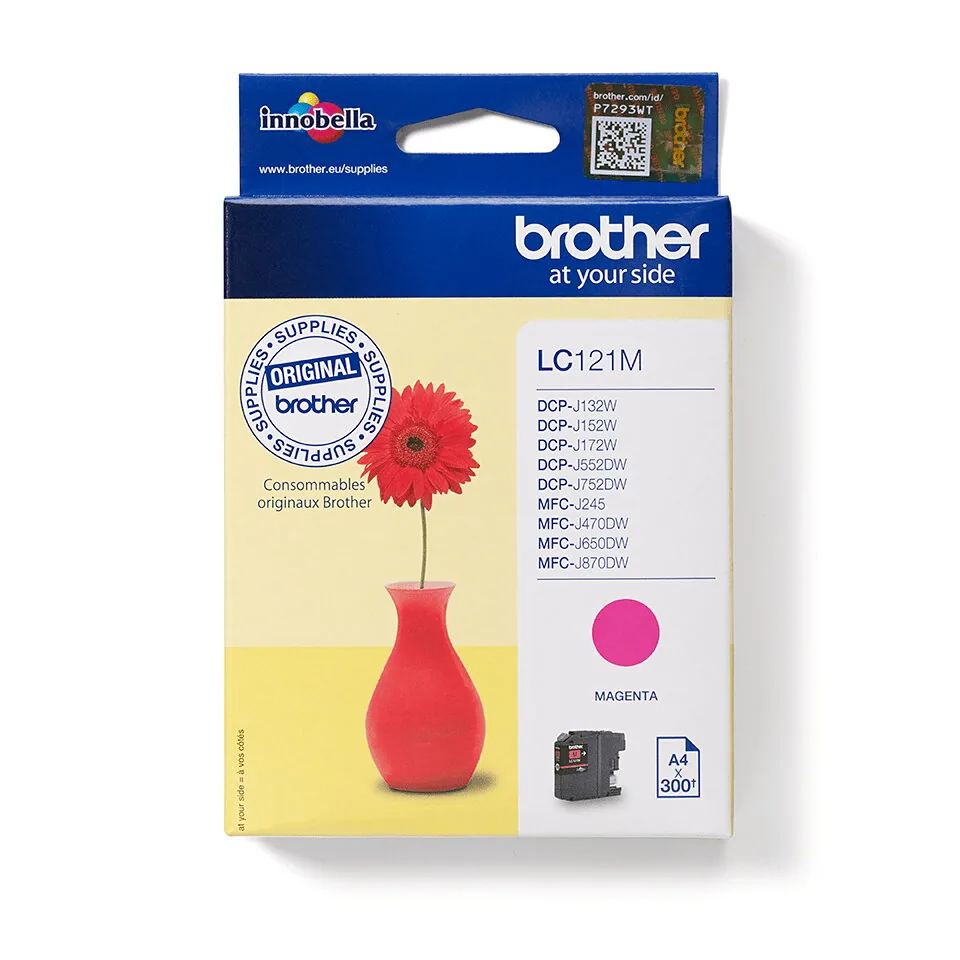 Brother LC121M Druckerpatrone 1 Stück(e) Original Magenta – Bild 4
