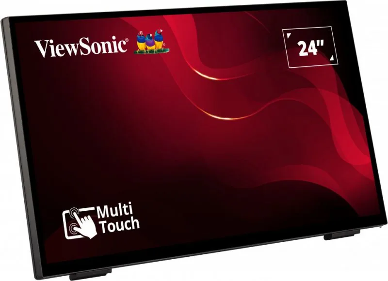 Viewsonic TD2465 Signage-Display Interaktiver Flachbildschirm 61 cm (24") LED 250 cd/m² Full HD Schwarz Touchscreen – Bild 4