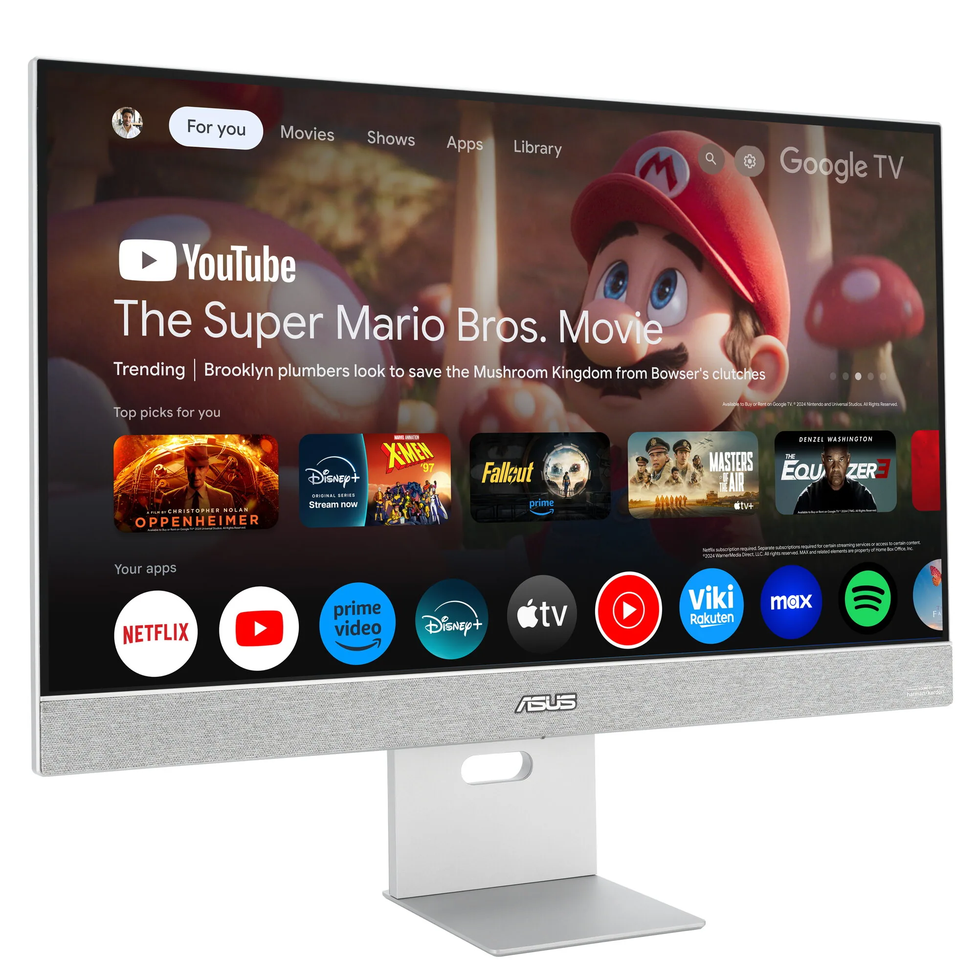ASUS ZenScreen Smart Monitor MS27UC Computerbildschirm 68,6 cm (27") 3840 x 2160 Pixel 4K Ultra HD LCD Grau – Bild 5