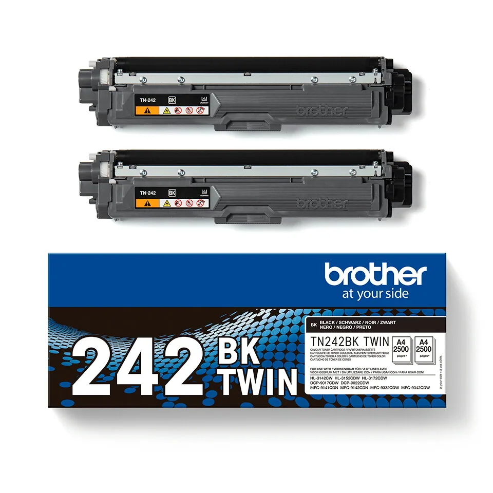 Brother TN-242BKTWIN Tonerkartusche 2 Stück(e) Original Schwarz – Bild 1