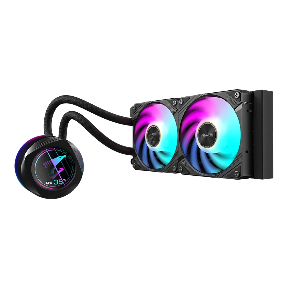 GIGABYTE AORUS WATERFORCE X II 240 AIO Flüssigkeits-CPU-Kühler – Bild 3